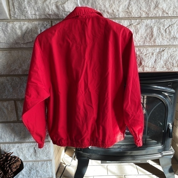 Koret City Blues flora embroidered jacket red sz small - Picture 7 of 10